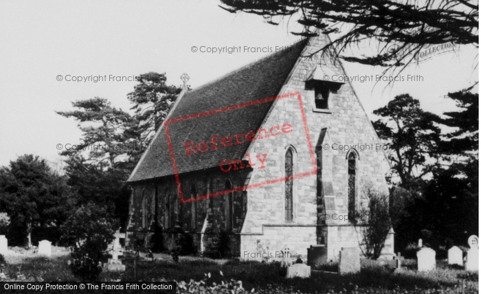 Photo of Perry Green, St Thomas' Church c.1955