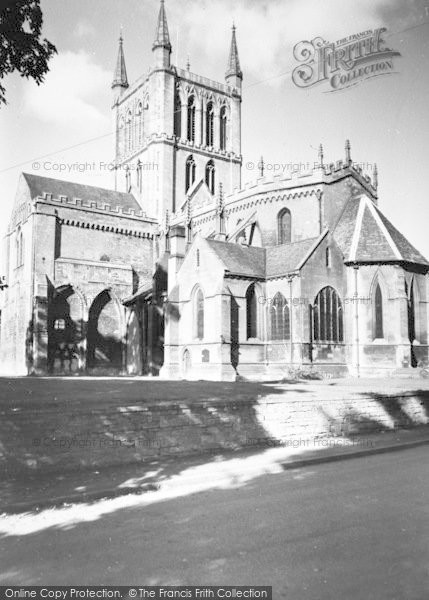 Photo of Pershore, Abbey c.1965