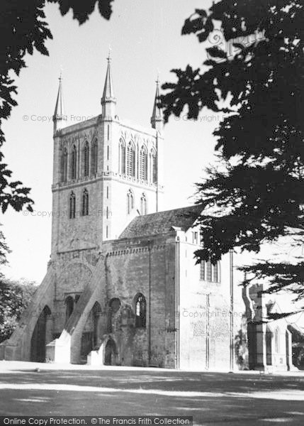 Photo of Pershore, Abbey c.1965