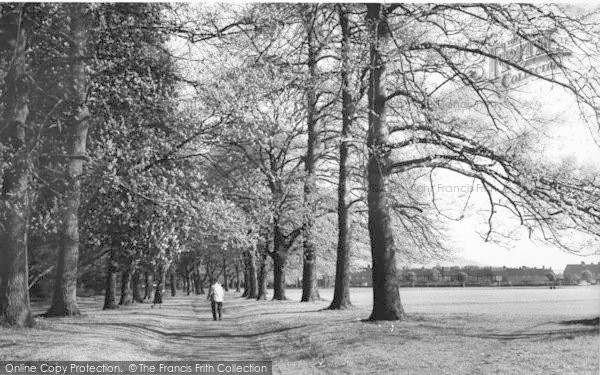 Photo of Pershore, Abbey Grounds c.1965