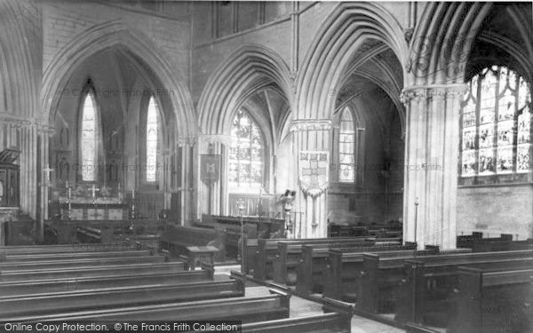 Photo of Pershore, Abbey, The Choir c.1960