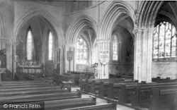 Abbey, The Choir c.1960, Pershore