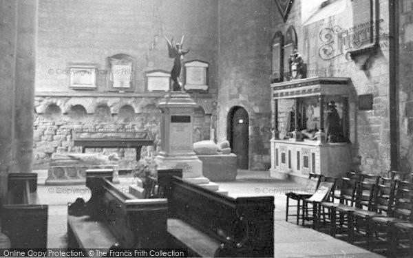 Photo of Pershore, Abbey, War Memorial In South Transept c.1950