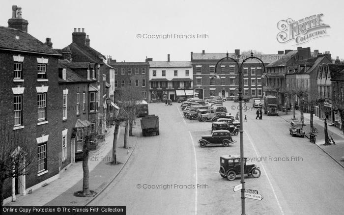 Photo of Pershore, Broad Street c.1955