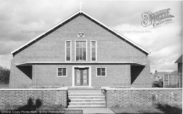 Photo of Pershore, Catholic Church c.1965