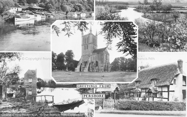 Photo of Pershore, Composite c.1960