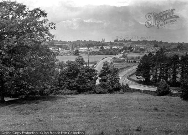Photo of Pershore, From Avonbank 1931
