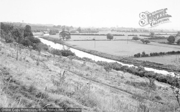 Photo of Pershore, From The River c.1960