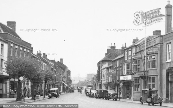 Photo of Pershore, High Street c.1955