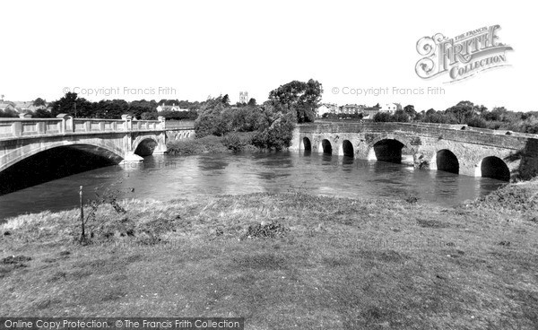 Photo of Pershore, Old And New Bridges c.1960