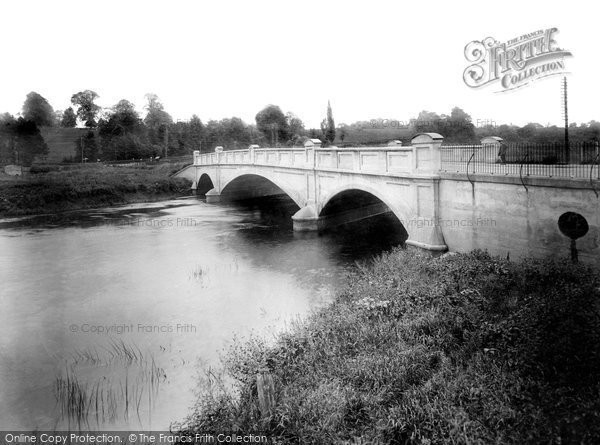 Photo of Pershore, River Avon And New Bridge 1931