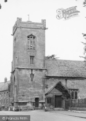 St Andrew's Church c.1950, Pershore