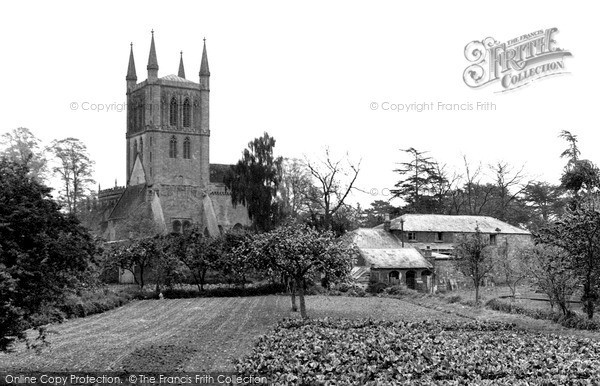 Photo of Pershore, The Abbey c.1955