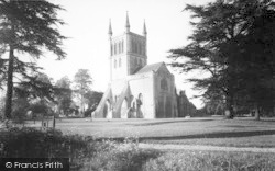 The Abbey c.1960, Pershore