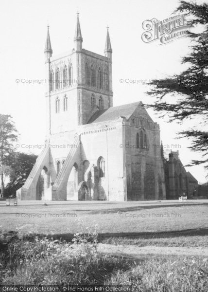 Photo of Pershore, The Abbey c.1960