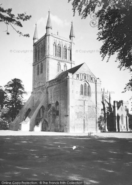 Photo of Pershore, The Abbey c.1965