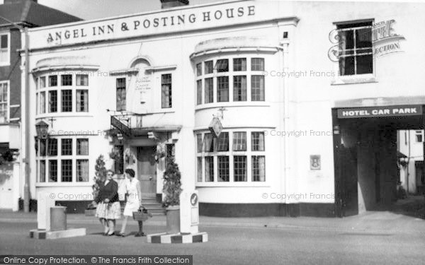 Photo of Pershore, The Angel Inn c.1965