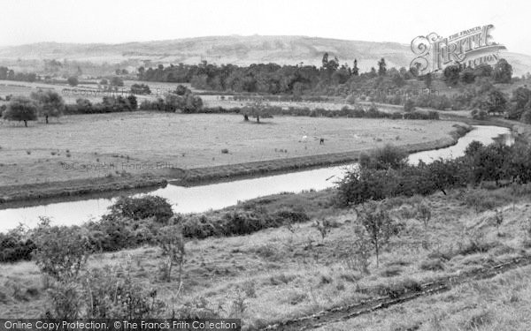 Photo of Pershore, The River And Bredon Hill c.1955