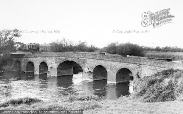 Photo of Pershore, The River Avon c.1965