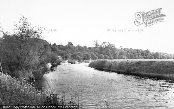 Photo of Pershore, The River Avon c.1965