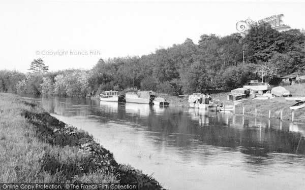 Photo of Pershore, The River c.1960