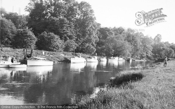 Photo of Pershore, The River c.1960