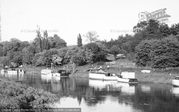 Photo of Pershore, The River c.1960