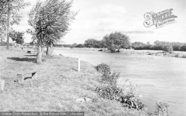 Photo of Pershore, The River c.1960