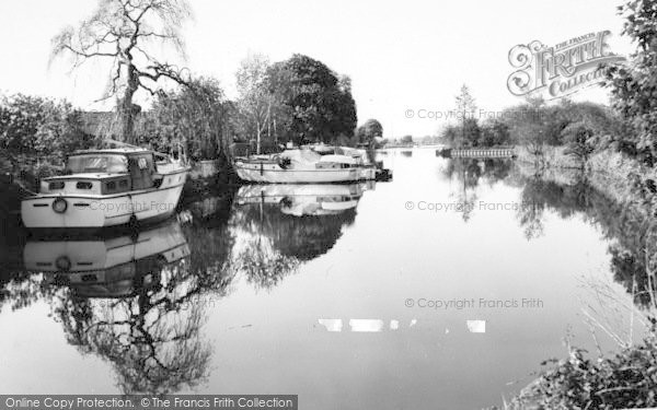 Photo of Pershore, The River c.1965