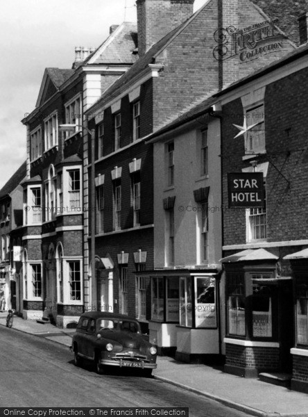 Photo of Pershore, The Star Hotel, Bridge Street c.1960