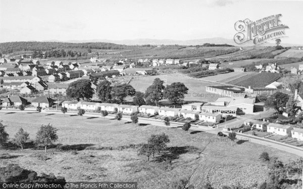 Photo of Pershore, View From The Abbey Tower c.1960