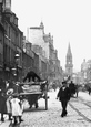 Cart In The High Street 1899, Perth