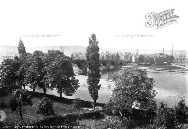 Photo of Perth, From Bridgend 1899