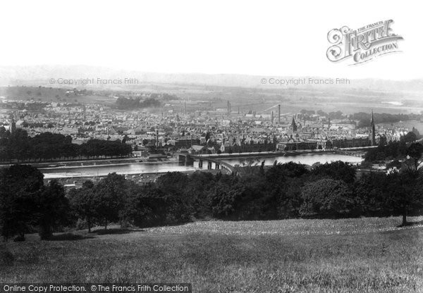 Photo of Perth, From Kinnoull Hill 1899