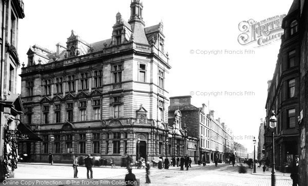 Photo of Perth, Post Office And New Scott Street 1899