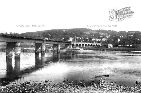 Photo of Perth, Railway Bridge And Barnhill 1899