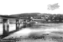 Railway Bridge And Barnhill 1899, Perth