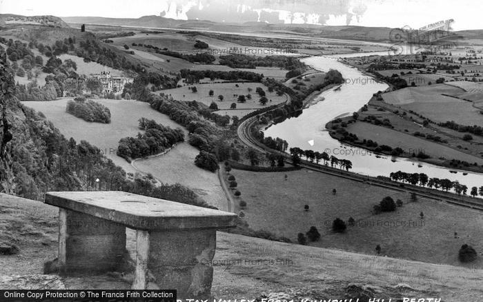 Photo of Perth, Tay Valley From Kinnoull Hill c.1930