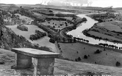 Tay Valley From Kinnoull Hill c.1930, Perth