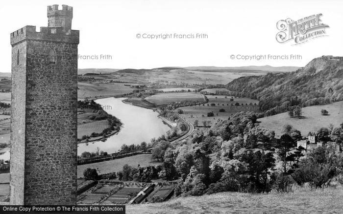 Photo of Perth, The Binn Tower And Valley Of The Tay c.1930