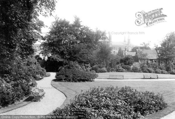 Photo of Peterborough, Bishop's Road Gardens 1904