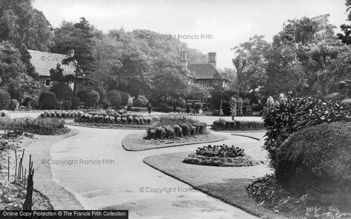 Photo of Peterborough, Bishop's Road Gardens c.1955