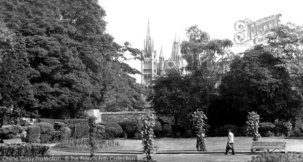 Photo of Peterborough, Bishops Gardens c.1955