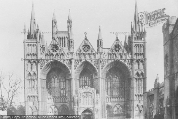 Photo of Peterborough, Cathedral 1890