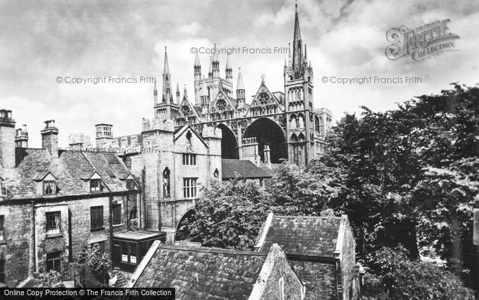 Photo of Peterborough, Cathedral, Abbot's Gatehouse South c.1930
