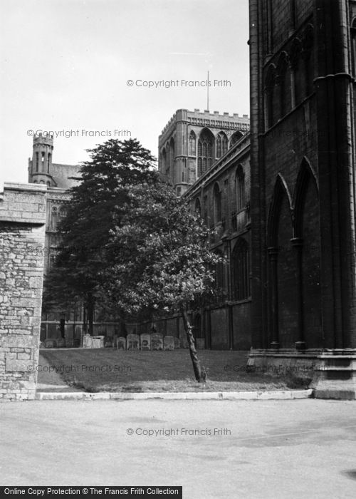 Photo of Peterborough, Cathedral c.1950