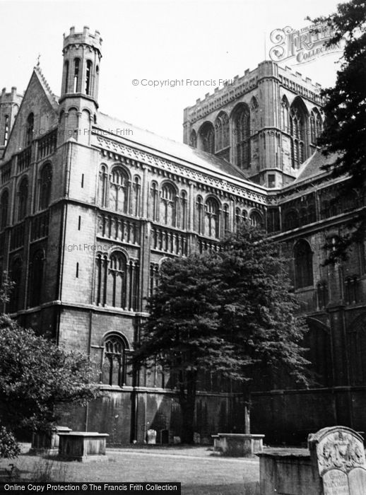 Photo of Peterborough, Cathedral c.1950