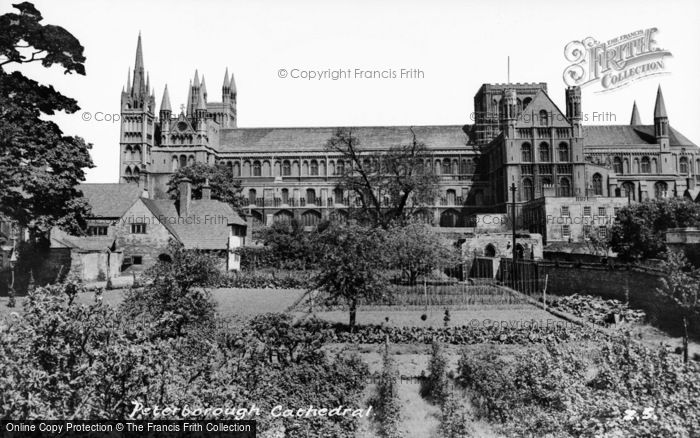 Photo of Peterborough, Cathedral c.1955