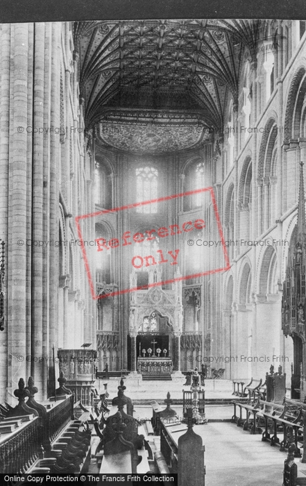 Photo of Peterborough, Cathedral, Choir East 1894