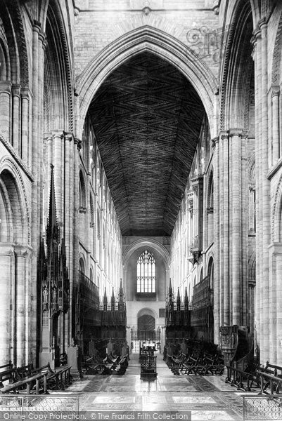 Photo of Peterborough, Cathedral, Choir West 1894